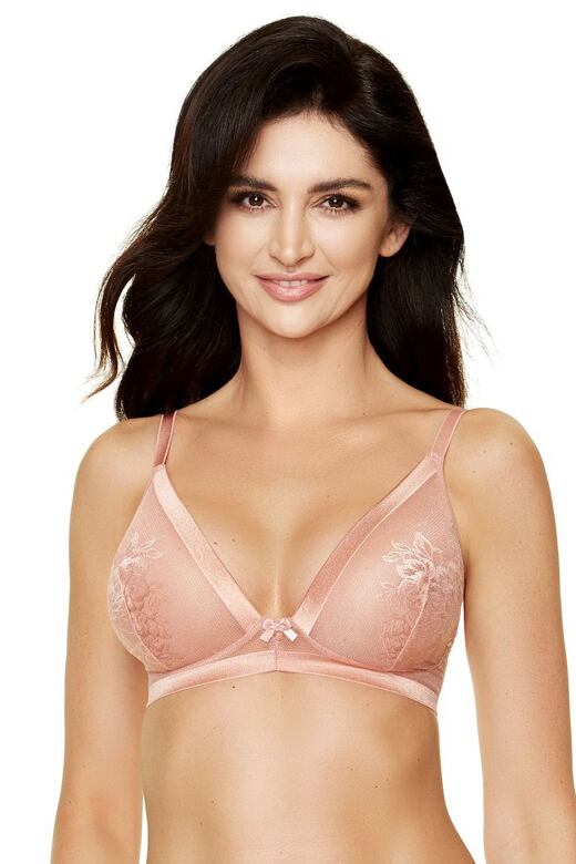 Porto női bralette melltartó, világos rózsaszín akciós termékkép 1