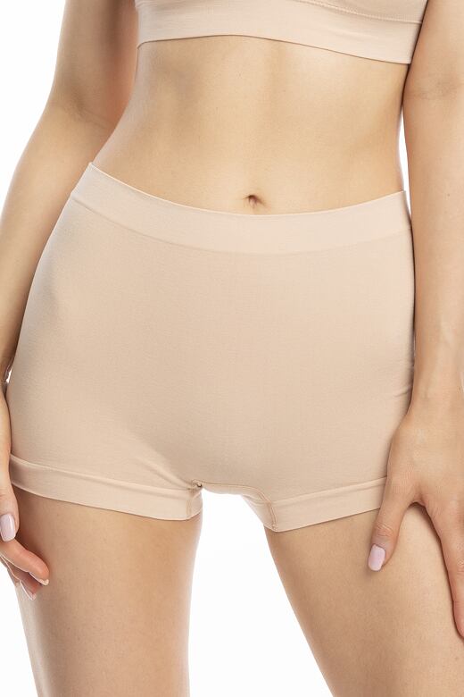Bamboo Boyshorts száras bugyi, bézs akciós termékkép 1