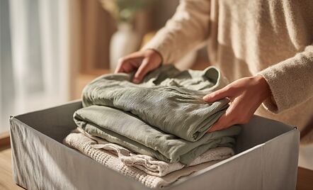 Jak zazimovat zimní oblečení a co nosit na jaře?