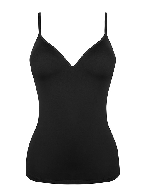 Tílko s podprsenkou Simple Cami Top Bra černé