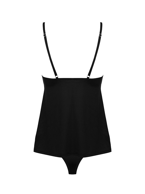 Maiou și chiloți brazilieni Bella Rou negru