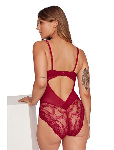 Push-up body Tulia czerwony