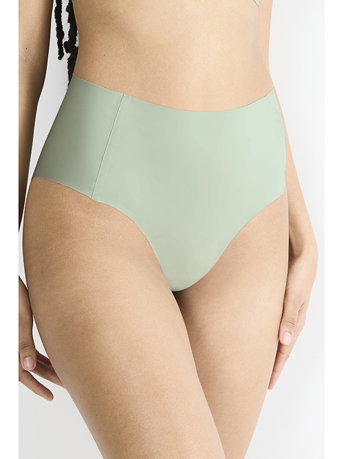 Bezšvové nohavičky Sloggi Zero Feel 2.0. High Waist zelené