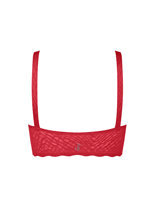 Biustonosz Sloggi ZERO FEEL BLISS Festive top czerwony