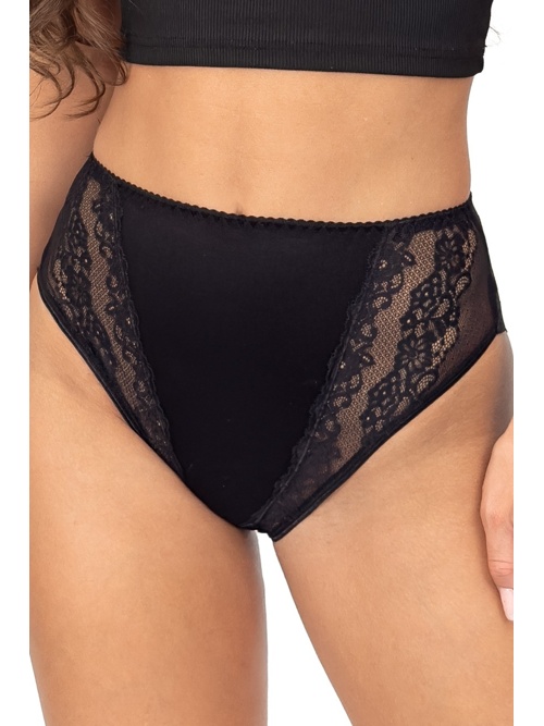 Chiloți înalți de damă 228 negru