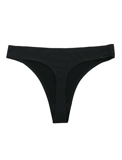 Tanga fără cusătură String negri
