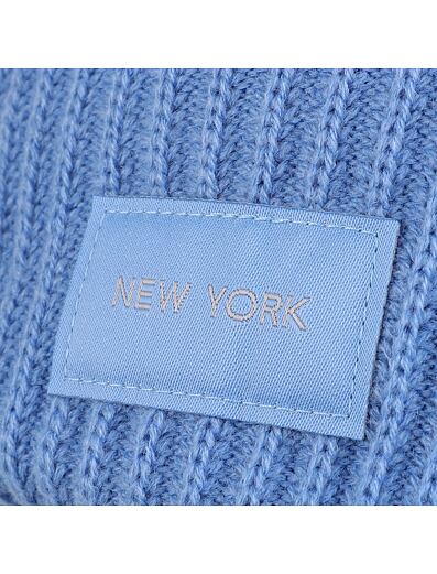 Czapka damska New York niebieska