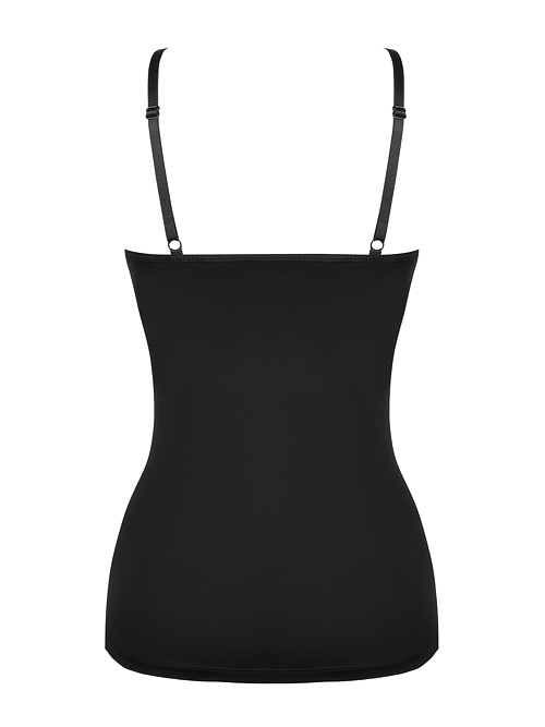 Tílko s podprsenkou Simple Cami Top Bra černé