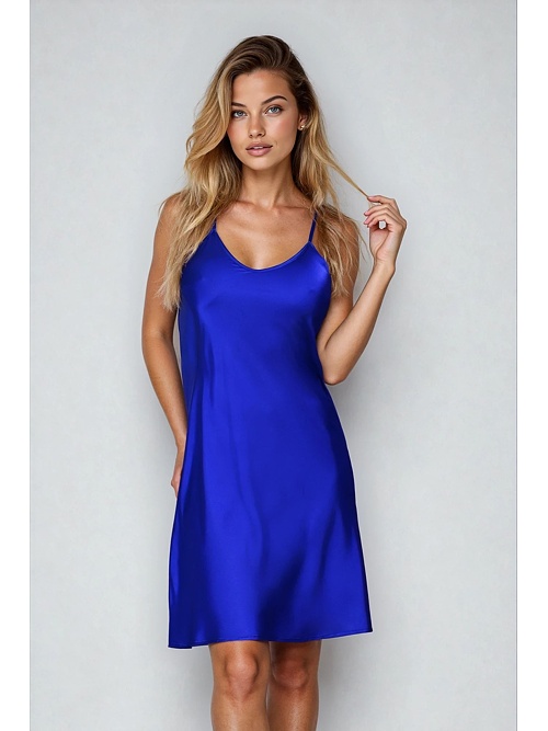 Komodo szatén hálóing, királykék