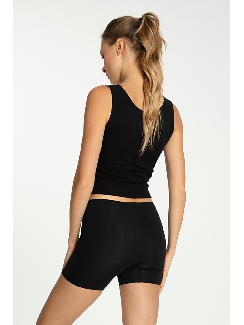 Bavlněné kalhotky Cotton mood Bermuda Shorts černé