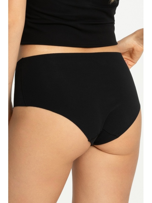 Cotton mood MAXI varrás nélküli pamut alsó, fekete