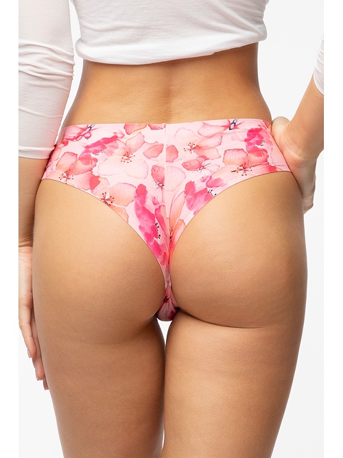 Brazilky Simple Brasil Mallow růžové s květy