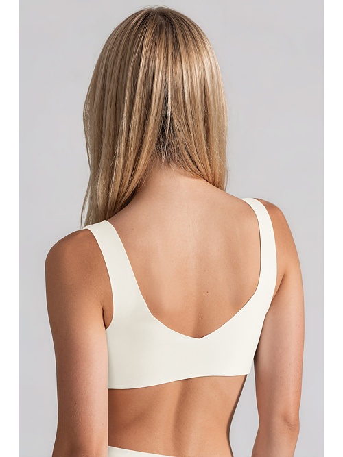 SLOGGI ZERO FEEL Bralette enyhén párnázott melltartó, ekrü