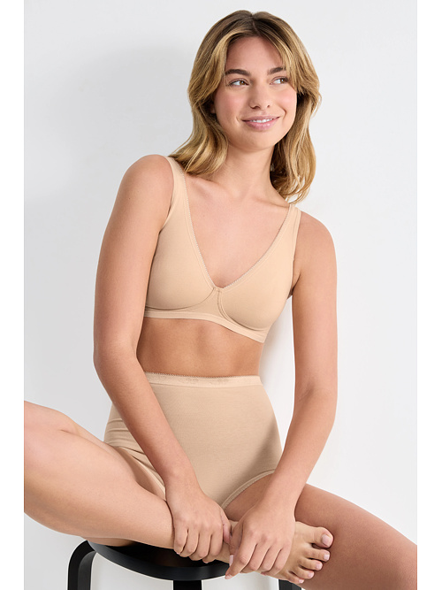 Podprsenka Sloggi Basic+ Soft Bra béžová
