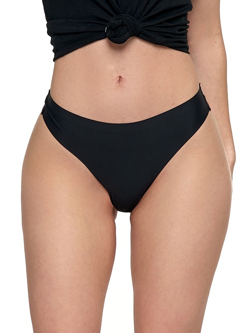 Tanga fără cusătură String negri