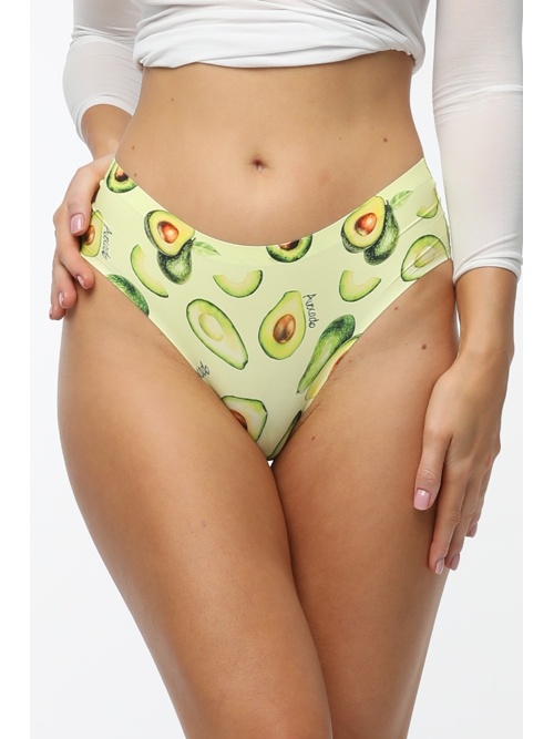 Klasické kalhotky Avocado simple classic žluté