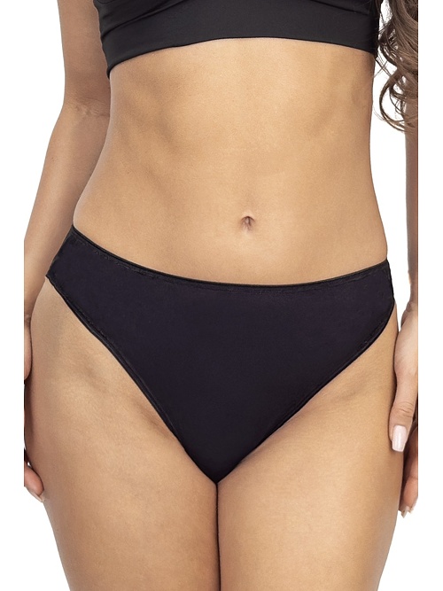 Koronkowe figi brazylijskie 118 czarne.