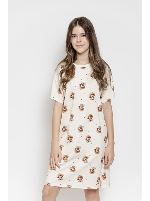 Dziewczęca koszula nocna Coco z psami