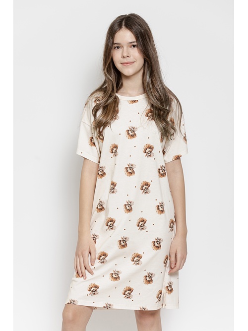 Dziewczęca koszula nocna Coco z psami