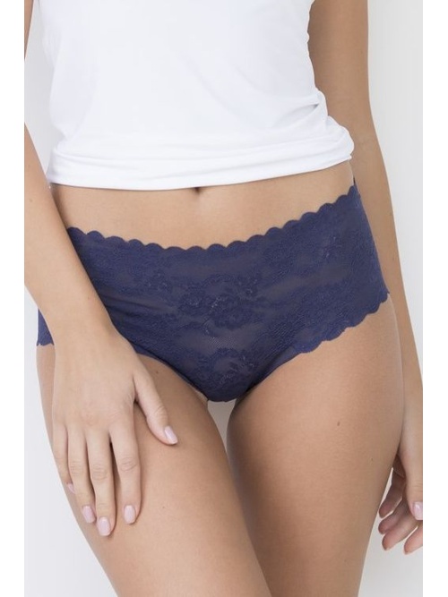 Čipkované nohavičky Bellie Maxi modré 