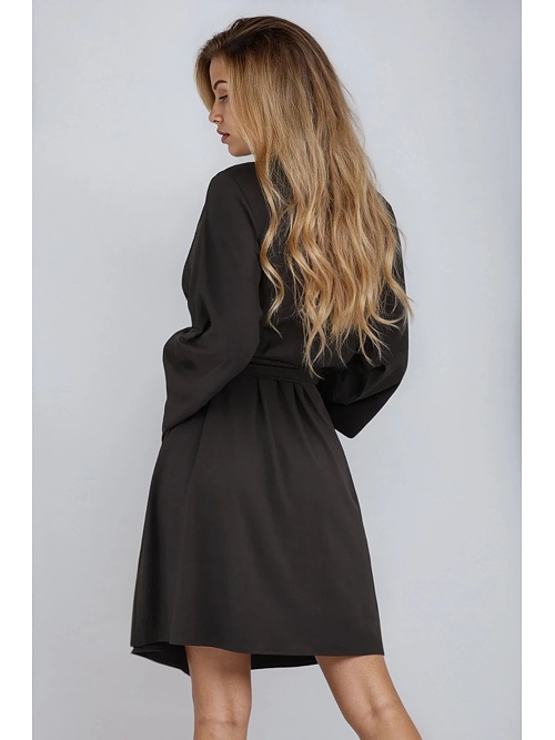 Luxusný dámsky župan Songa čierny