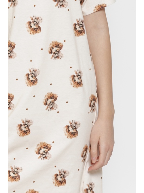 Dziewczęca koszula nocna Coco z psami