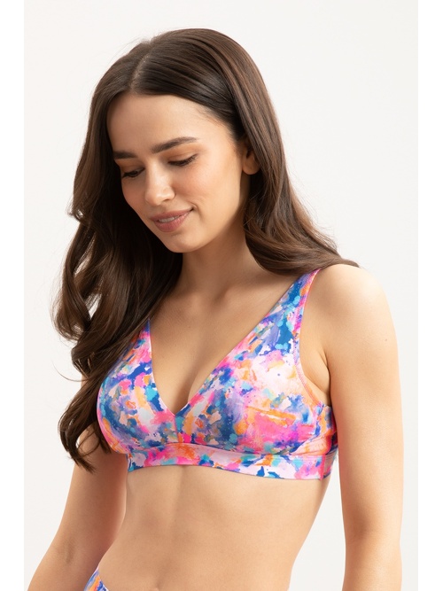 Hladká podprsenka Paint Bralette vyztužená