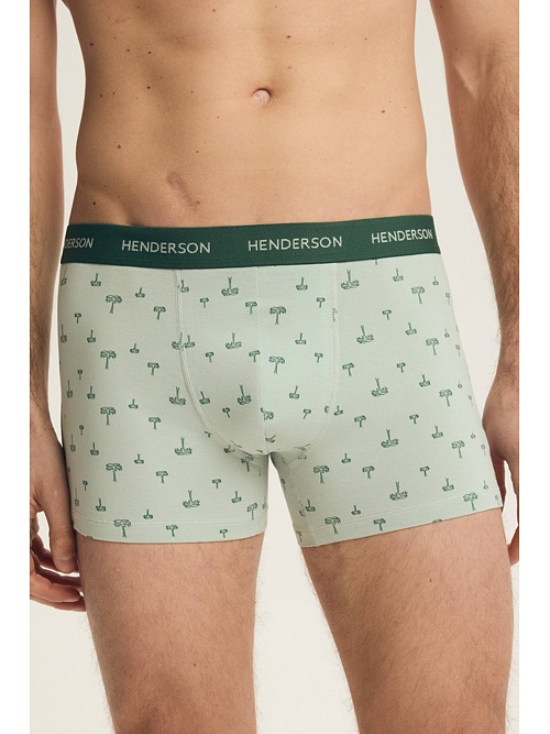 2pack Pánské boxerky Blank midi zelené
