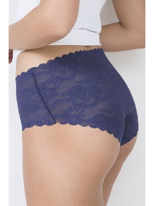 Čipkované nohavičky Bellie Maxi modré 