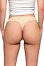 Tanga fără cusătură String bej